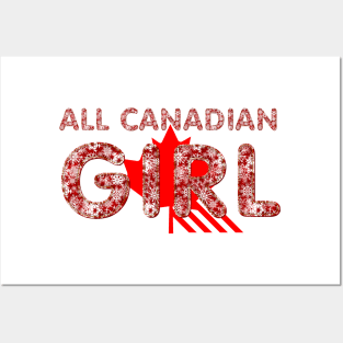 All Canadian Girl Posters and Art